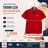 Áo Thể Thao Chính Hãng Lecoq Polo - màu Đỏ CBT-7104221-BLD