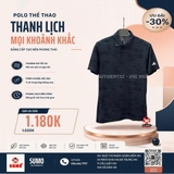Áo Polo golf adidas Chính Hãng Ultimate365 kẻ sọc Nam -IW1411