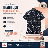 Áo Thể Thao Chính Hãng Lecoq Multi Color Polo - màu Đen LG5SHS03M-BK00