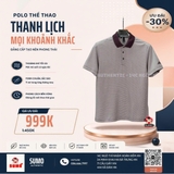 Aó Polo Adidas Chính Hãng màu đỏ đô-JJ1724