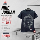 Áo Thể Thao Chính Hãng Nike Jordan Men's Crew-Neck T-Shirt - màu Đen IF2950-045