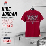 Áo Thể Thao Chính Hãng Nike Jordan Men's Printed - màu Đỏ IB7529-687