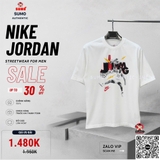 Áo Thể Thao Chính Hãng Nike Air Jordan Graphic T-Shirt White - màu Trắng HJ2930-100
