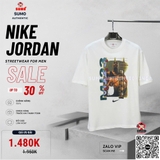 Áo Thể Thao Nike Chính Hãng Màu Trắng - Jordan Men's Short - FZ1991-100