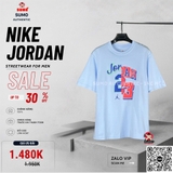 Áo Thể Thao Chính Hãng Nike AS W J TEE OS GCEL - màu Xanh Dương Nhạt FQ0362-456