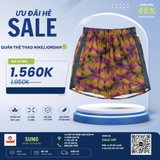 Quần Thể Thao Chính Hãng Nike Challenger 6 Inch - màu Cam Hồng IM2083-068