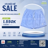 Quần Thể Thao Nike Màu Xanh - Nike NSW Woven Shorts 'Light Marine' - AR2383-548