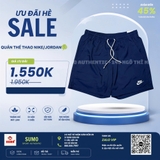 Quần Thể Thao Nam Nike Chính Hãng Màu Xanh Navy- Nike Sportswear Essentials AR2383-410