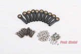 M2 M2.5 M3 brass ball head set ball head buckle ball head rod (send screw nut)