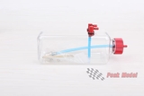 KUZA (Tiger Shark) New Transparent Fuel Tank V3 Version (with Integral Aluminum CNC Nozzle) Gasoline Fuel Tank