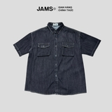 Áo Sơ Mi PS Holyincode Denim Shirt 6802