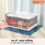 🔴OUTLET | Thùng Đựng Đồ Chơi, Gấu Bông Gấp Gọn Cao Cấp Cho Trẻ Em (Có Bánh Xe & Tay Xách, Nắp Đậy) – ảnh 11