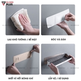 Kệ dán tường đựng đồ đa năng phòng tắm, giá gia vị nhựa ABS kèm móc treo, không cần khoan tường SQ-5287 – ảnh 8