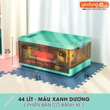 🔴OUTLET | Thùng Đựng Đồ Chơi, Gấu Bông Gấp Gọn Cao Cấp Cho Trẻ Em (Có Bánh Xe & Tay Xách, Nắp Đậy) – ảnh 10