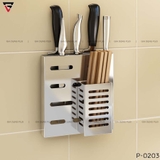 Giá cài dao kéo cao cấp, kệ để dao chống gỉ trọn đời, dán tường cao cấp (tặng kèm keo dán) ERMO – ảnh 27