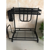 Kệ Đựng Gia Vị, Chai Lọ 2 Tầng & 3 Tầng INOX 304 Đặt Bàn Cao Cấp – ảnh 9