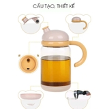 【Xả Kho】Lọ thuỷ tinh đựng dầu ăn, nước mắm, nước tương đầu nấm dễ thương JIANXIA – ảnh 6