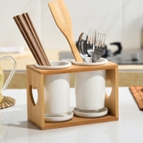 🔴OUTLET | Bộ ống đựng đũa sứ đựng đũa, thìa, muỗng cao cấp kèm khung thép xuất Nhật – ảnh 31