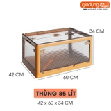 🔴OUTLET | Hộp gấp gọn LAZYDO đựng đồ đa năng, dã ngoại, để sau xe ô tô- Dung tích 85L, 115L, 142L – ảnh 11