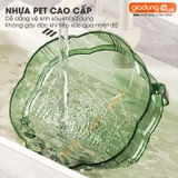 Lồng bàn giữ nhiệt đa năng 360 độ nhựa PET có nhiều tầng giúp chống bụi & côn trùng - bảo quản đồ ăn cho mùa Đông & Tết – ảnh 6