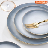 🔴OUTLET | Bộ chén bát sứ Gradient Xám (Grey Gradient) cao cấp nhập khẩu – ảnh 5