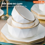 🔴OUTLET | Bộ chén bát sứ KIM CƯƠNG (White Diamons) cao cấp nhập khẩu – ảnh 4