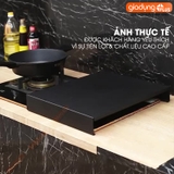Tấm chắn mặt bếp ga inox 304, sơn tĩnh điện để đồ đa năng tăng thêm không gian sử dụng cho bếp hẹp LAZYDO (LZ-0251) – ảnh 8