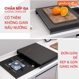 Tấm chắn mặt bếp ga inox 304, sơn tĩnh điện để đồ đa năng tăng thêm không gian sử dụng cho bếp hẹp LAZYDO (LZ-0251) – ảnh 9