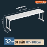 Kệ chia ngăn tủ quần áo, phân chia tủ bếp nhựa PP thiết kế đa năng tiện lợi co giãn, có chân đứng LAZYDO (LZ-0543) – ảnh 24