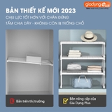 Kệ Chia Tầng Đa Năng Ngăn Chia Tủ Quần Áo Tủ Bếp Co Giãn Thông Minh, Có Chân Đứng Thiết Kế Mới 2023 | Lazydo (LZ-0543) – ảnh 4