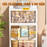 🔴OUTLET | Tủ Đựng Quần Áo, Đồ Chơi, Sách Vở Đa Năng Gập Gọn, Có Bánh Xe Lớn - LAZYDO (LZ-0545) – ảnh 16