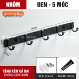 Móc Treo Dán Tường Chịu Lực LTENG Nhôm Không Gỉ, Thanh Móc Treo Quần Áo Nhà Tắm Không Khoan Vít – ảnh 12