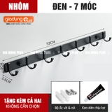 Móc Treo Dán Tường Chịu Lực LTENG Nhôm Không Gỉ, Thanh Móc Treo Quần Áo Nhà Tắm Không Khoan Vít – ảnh 14