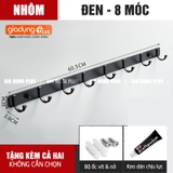 Móc Treo Dán Tường Chịu Lực LTENG Nhôm Không Gỉ, Thanh Móc Treo Quần Áo Nhà Tắm Không Khoan Vít – ảnh 15