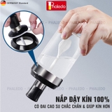 Lọ đựng gia vị thuỷ tinh nhà bếp, thuỷ tinh boro chịu nhiệt và chịu lực, thiết kế muỗng liền nắp thông minh LAZYDO P0322 – ảnh 14
