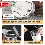 Hũ đựng gia vị thuỷ tinh borosilicate đa năng, nắp đậy inox 304 thông minh - tặng kèm muỗng Phaledo P-0328 – ảnh 13