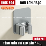 Kẹp giữ chổi, cây lau nhà dán tường 2in1 kèm móc treo bằng inox 304 chống gỉ, siêu chắc và chịu lực – ảnh 18