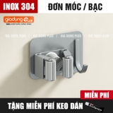 Kẹp giữ chổi, cây lau nhà dán tường 2in1 kèm móc treo bằng inox 304 chống gỉ, siêu chắc và chịu lực – ảnh 19