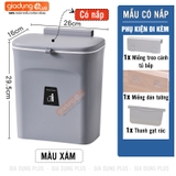 Thùng rác nhà tắm treo tường đa năng LAZYDO có nắp trượt thông minh, thùng rác nhà vệ sinh tiện lợi có ruột Lazydo – ảnh 19