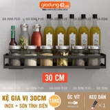 🔴OUTLET | Kệ giá phòng bếp inox dán tường đựng gia vị, chén, đĩa, chai lọ, dao, đũa đa năng không cần khoan tường – ảnh 17