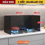 Tấm Chắn Dầu Inox 304 Chống Gỉ, Tấm Dụng Cụ Chắn Dầu & Chắn Gió Cho Bếp Ga Bằng Inox 304 Dày Dặn LAZYDO (LZ-0252) – ảnh 35