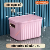 🔴OUTLET | Hộp Đựng Đồ Có Nắp Nhựa PP Đa Năng Cho Phòng Ngủ, Tủ Quần Áo, Phòng Khách Có Nắp Đậy Nhựa PP – ảnh 36