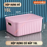 🔴OUTLET | Hộp Đựng Đồ Có Nắp Nhựa PP Đa Năng Cho Phòng Ngủ, Tủ Quần Áo, Phòng Khách Có Nắp Đậy Nhựa PP – ảnh 37