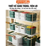 🔴OUTLET | Hộp Đựng Đồ Có Nắp Nhựa PP Đa Năng Cho Phòng Ngủ, Tủ Quần Áo, Phòng Khách Có Nắp Đậy Nhựa PP – ảnh 13