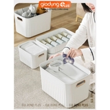 🔴OUTLET | Hộp Đựng Đồ Có Nắp Nhựa PP Đa Năng Cho Phòng Ngủ, Tủ Quần Áo, Phòng Khách Có Nắp Đậy Nhựa PP – ảnh 15