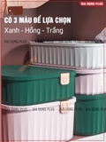 🔴OUTLET | Hộp đựng đồ lót, tất vớ, quần áo đa năng chia nhiều ngăn gọn gàng, có nắp đậy kín - nhựa PP cao cấp & chịu lực – ảnh 3