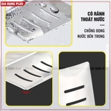 Giá Đựng Xà Bông Inox 304 Dán Tường Không Gỉ Cao Cấp - Không Cần Khoan + Tặng Kèm Keo Dán Miễn Phí LAZYDO (LZ-0717) – ảnh 6