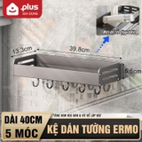 🔴OUTLET | Kệ giá phòng bếp inox dán tường đựng gia vị, chén, đĩa, chai lọ, dao, đũa đa năng không cần khoan tường – ảnh 24