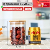 Hũ Thuỷ Tinh Nắp Gỗ Tre, Lọ Thuỷ Tinh Nắp Gỗ Borosilicate Chịu Nhiệt, Không Chứa Chì Cao Cấp PHALEDO – ảnh 35