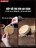 Hũ Thuỷ Tinh Nắp Gỗ Tre, Lọ Thuỷ Tinh Nắp Gỗ Borosilicate Chịu Nhiệt, Không Chứa Chì Cao Cấp PHALEDO – ảnh 9